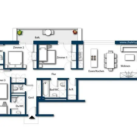 Edelweisshaus 12 度假居 *